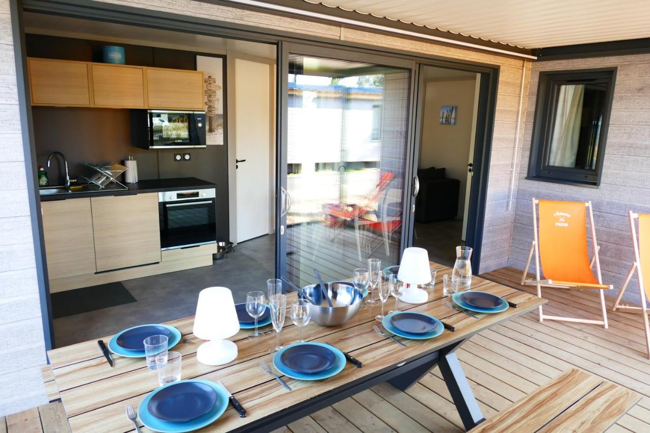 Escales Voyages Cottage Des Dunes - Chalet De 49M2 Climatise - 6 Personnes Жюлувіль-ле-Пін Екстер'єр фото